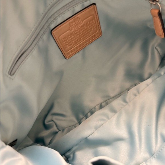 Coach Brown Python-Embossed Shoulder Bag - Picture 3 of 4